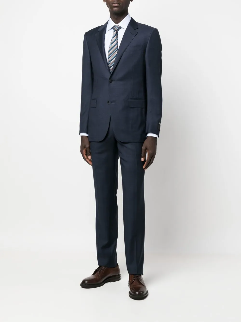 Zegna Button-up overhemd - Blauw