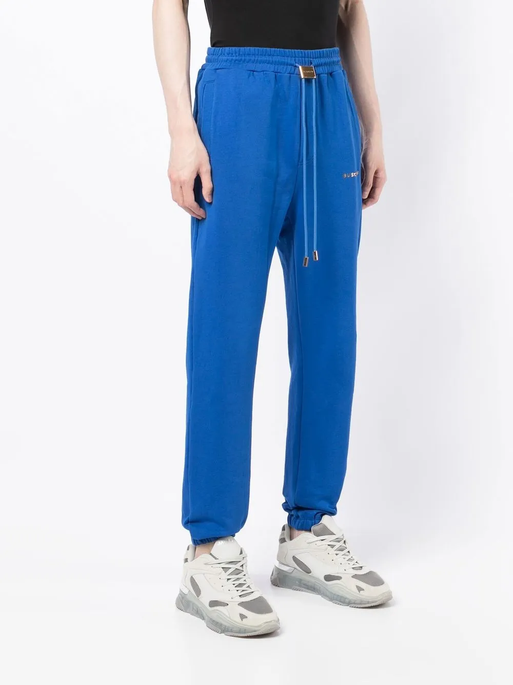  Buscemi Jogginghose Mit Logo Schild   Blau 