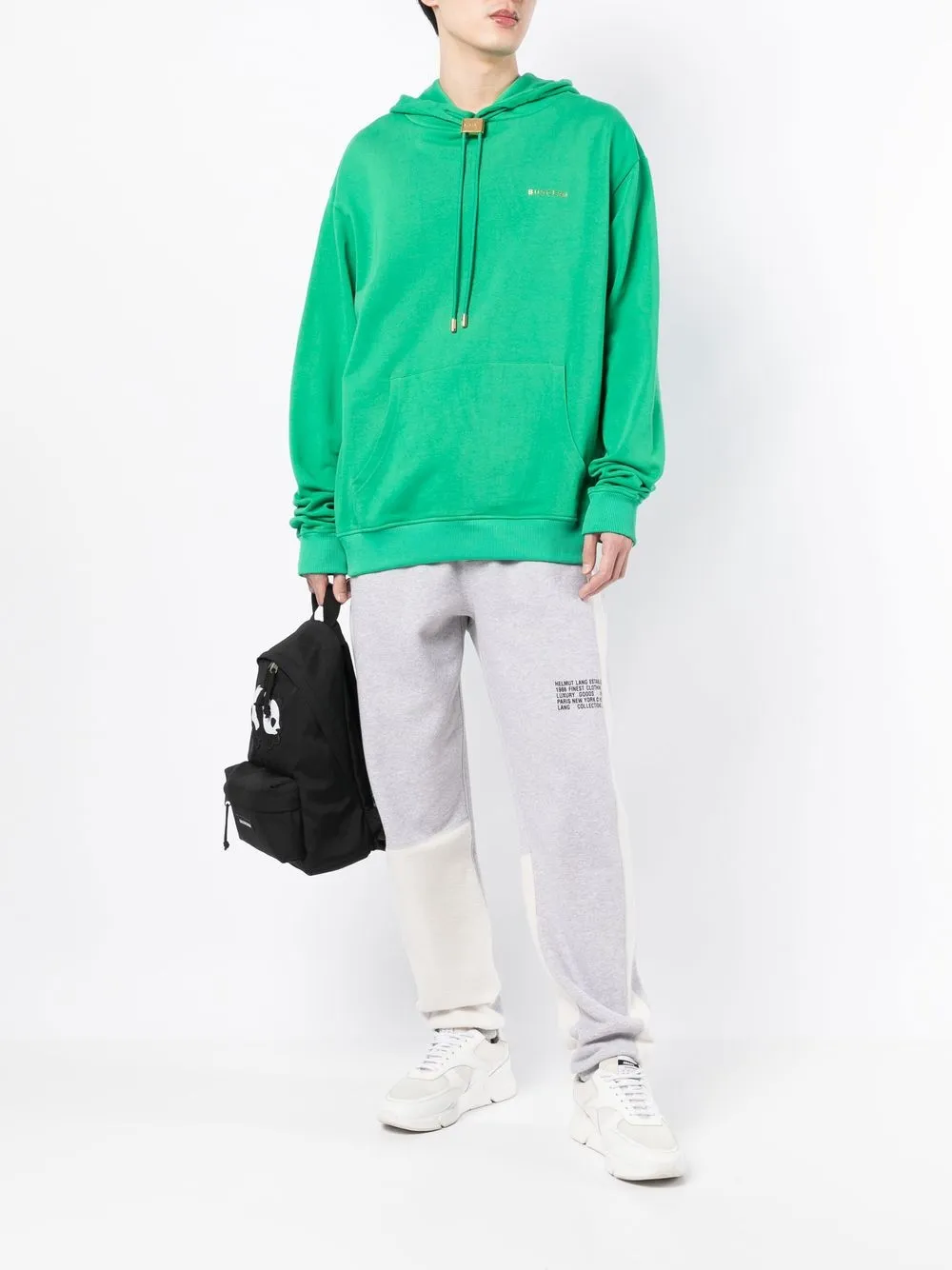 Buscemi logo-plaque hoodie | Hoodies | Image 2