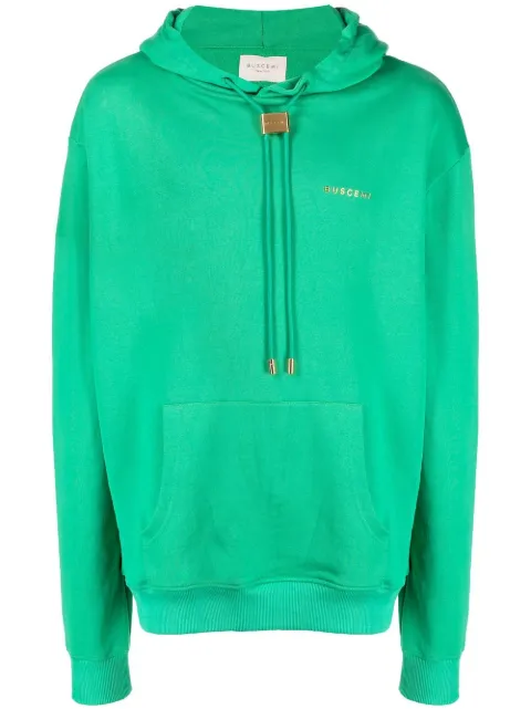 Buscemi hoodie con placa del logo