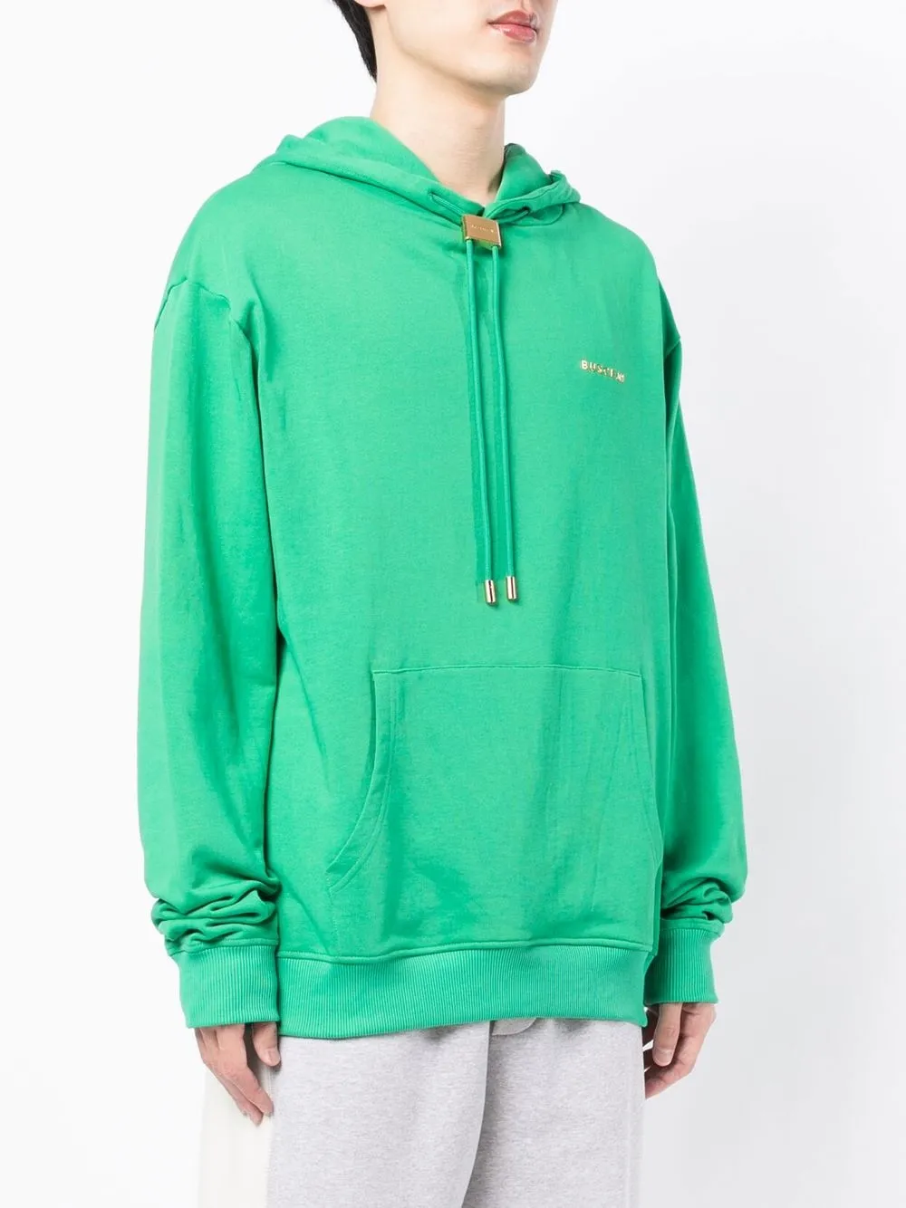  Buscemi Hoodie Mit Logo Schild   Grün 