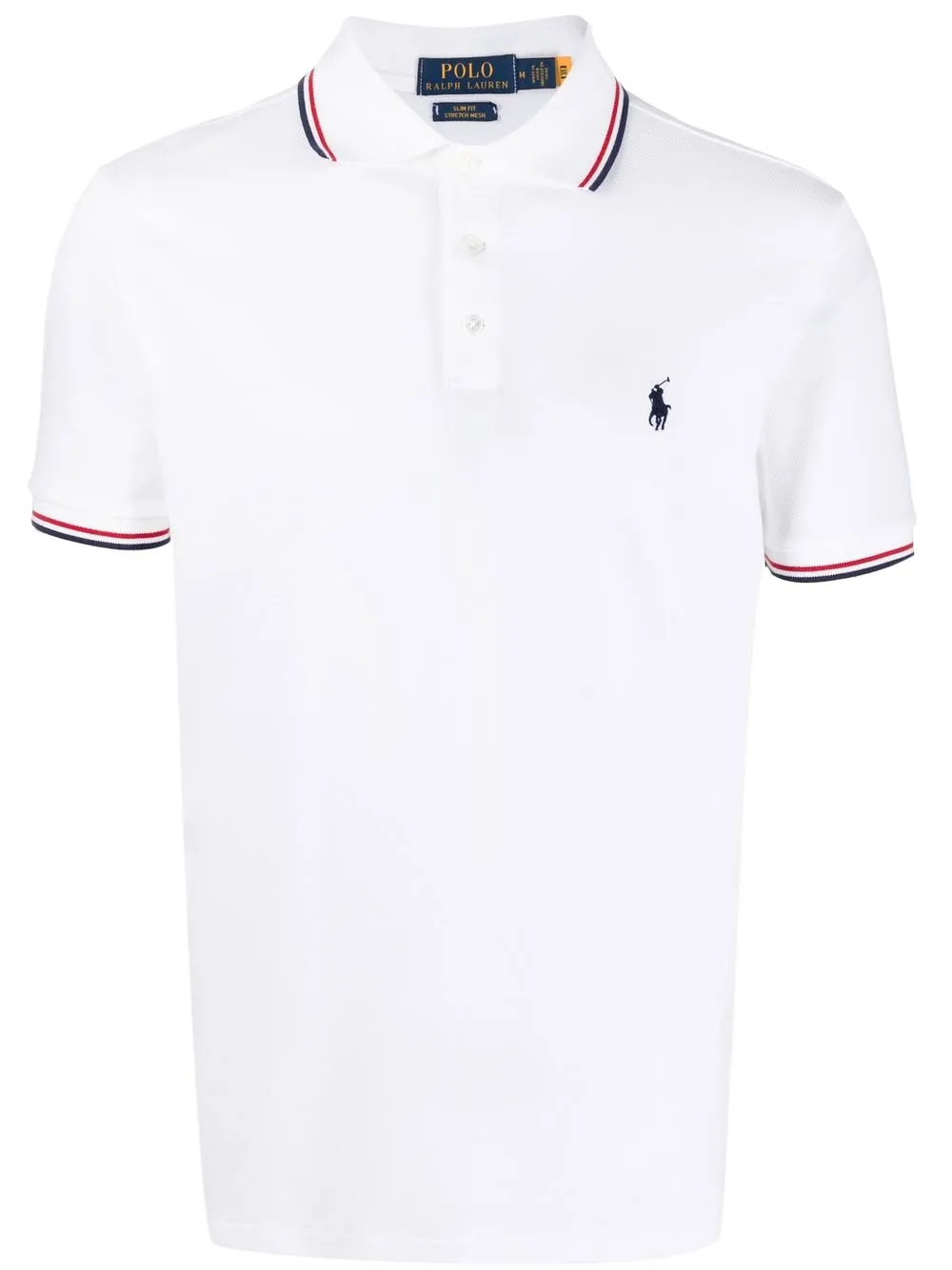 

Polo Ralph Lauren playera tipo polo con logo bordado - Blanco