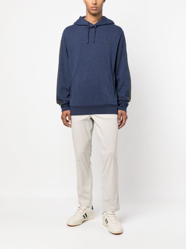 Hoodie with outlet polo