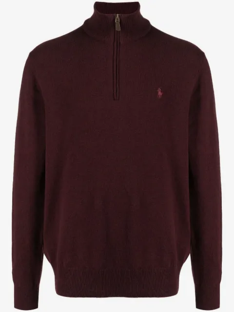 Polo Ralph Lauren pull à logo brodé