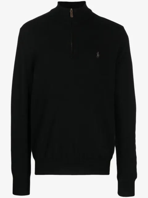Polo Ralph Lauren Maglione Polo Pony con mezza zip