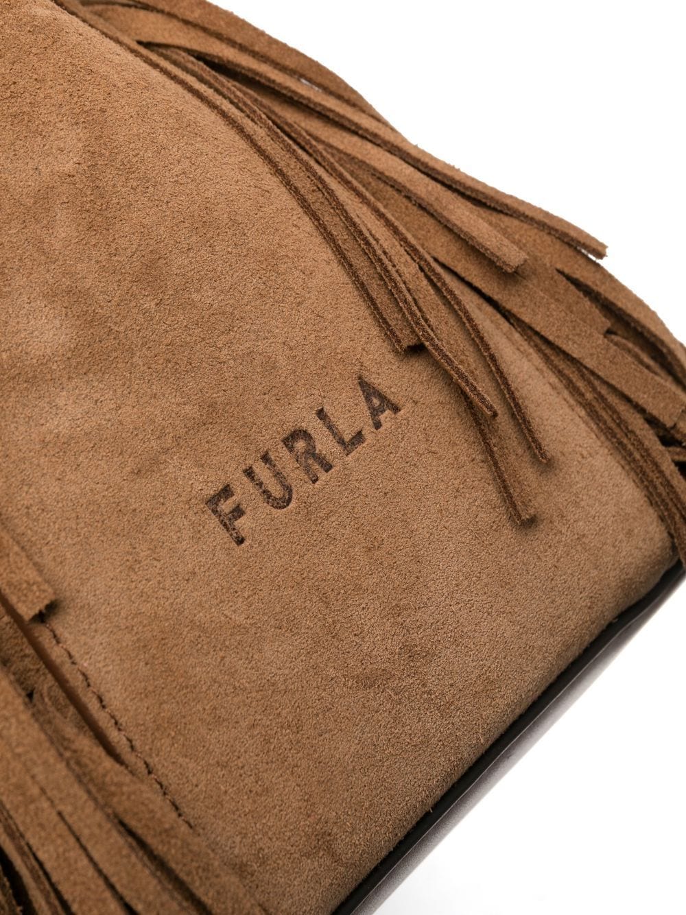 Furla Fringed Leather Bucket Bag - Farfetch