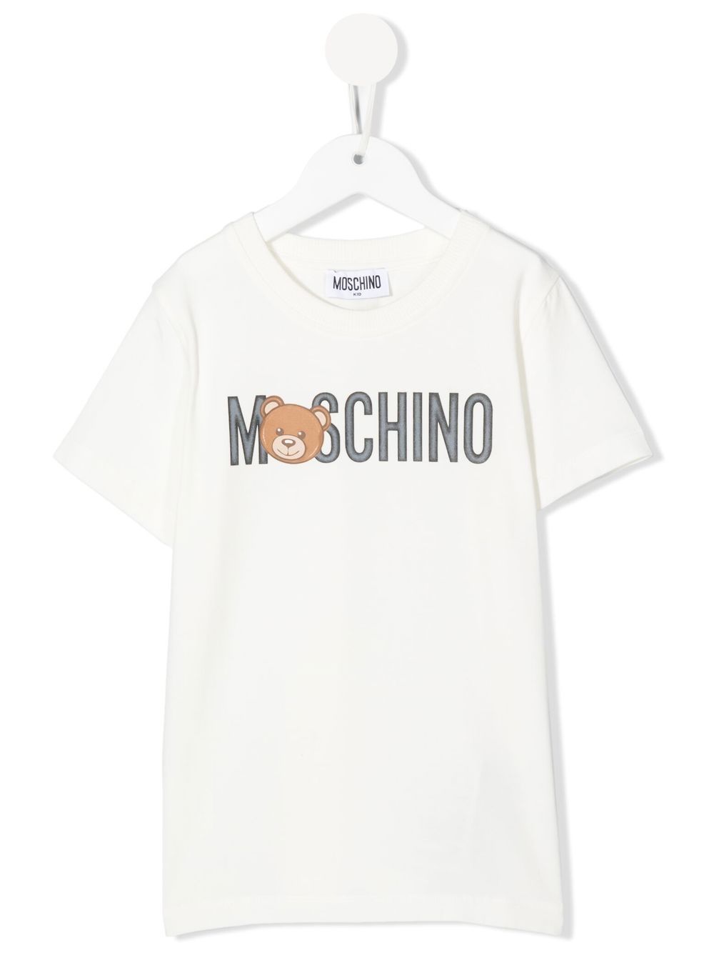 

Moschino Kids playera con motivo Teddy Bear - Blanco