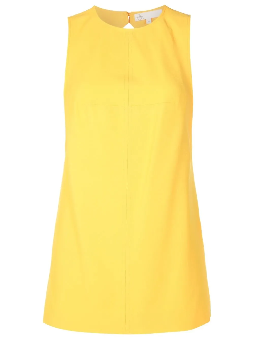 

Nk open-back sleeveless blouse - Yellow