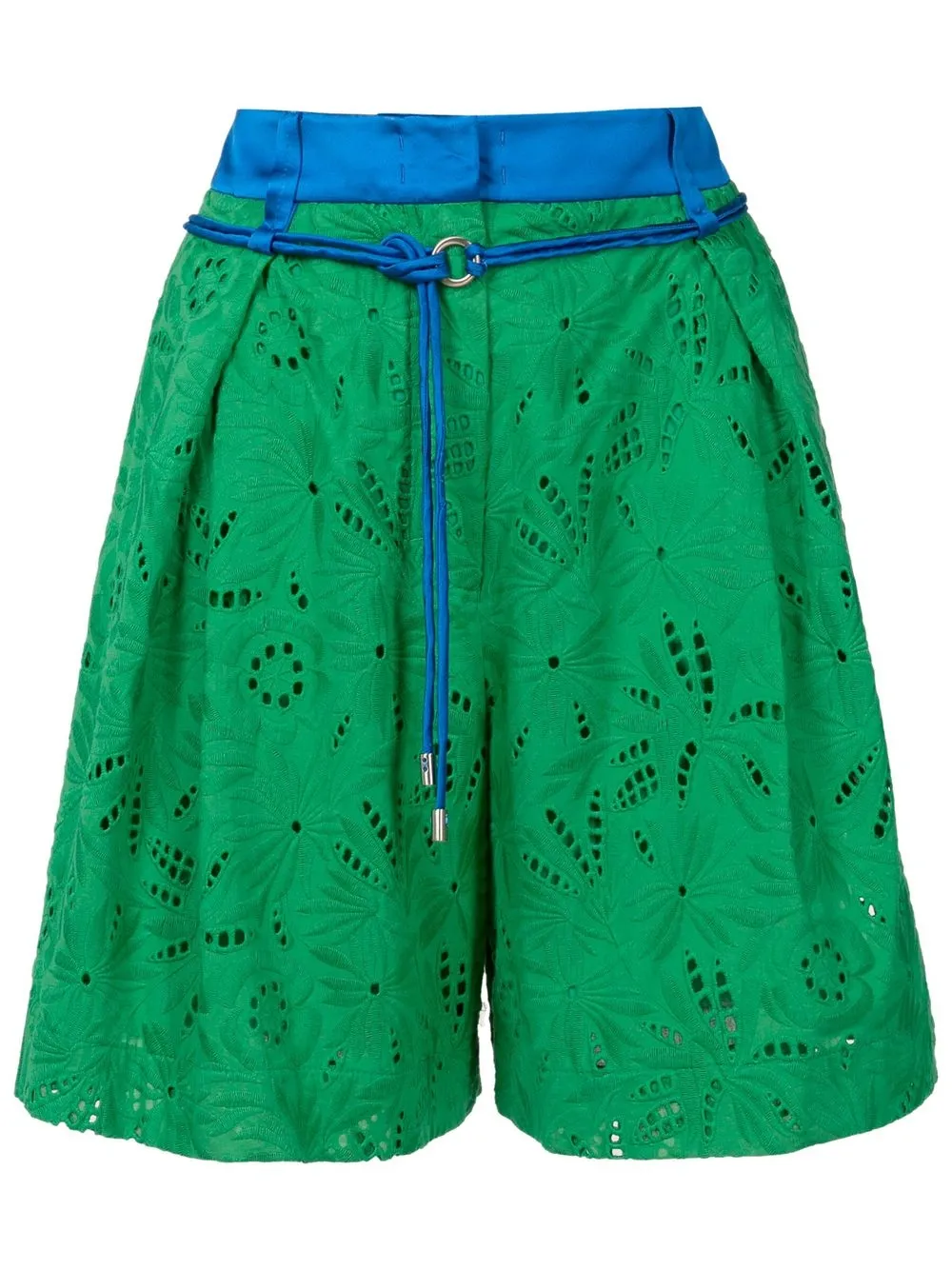 

Nk shorts con encaje bordado - Verde