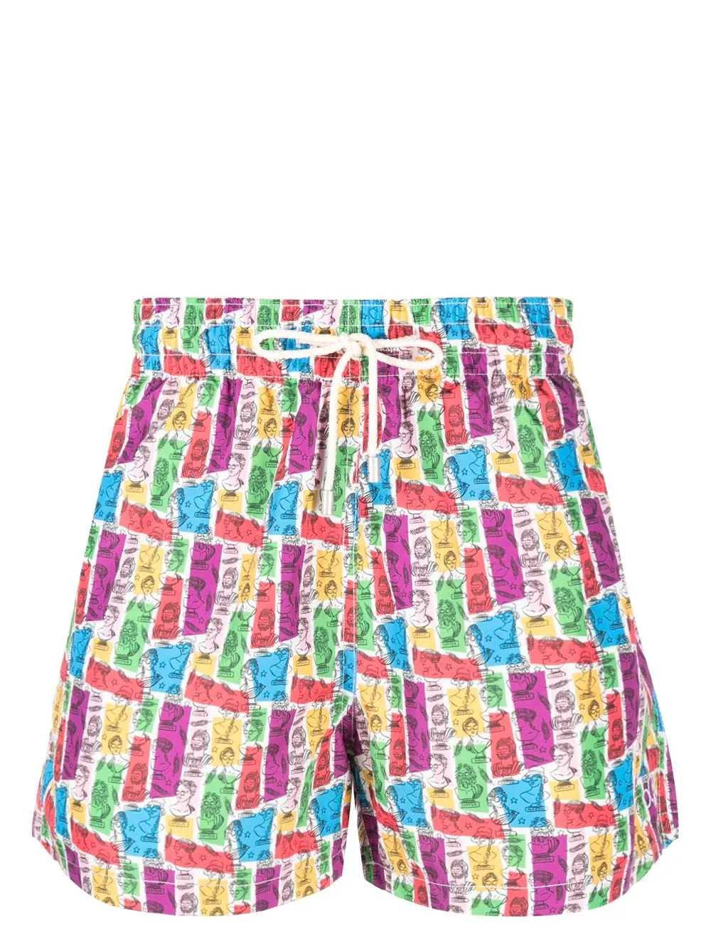 

Arrels Barcelona shorts de playa con estampado gráfico de Arrels Barcelona x Jordi Laband - Blanco