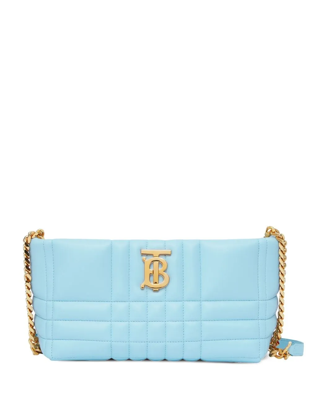 

Burberry bolsa crossbody Love mini - Azul