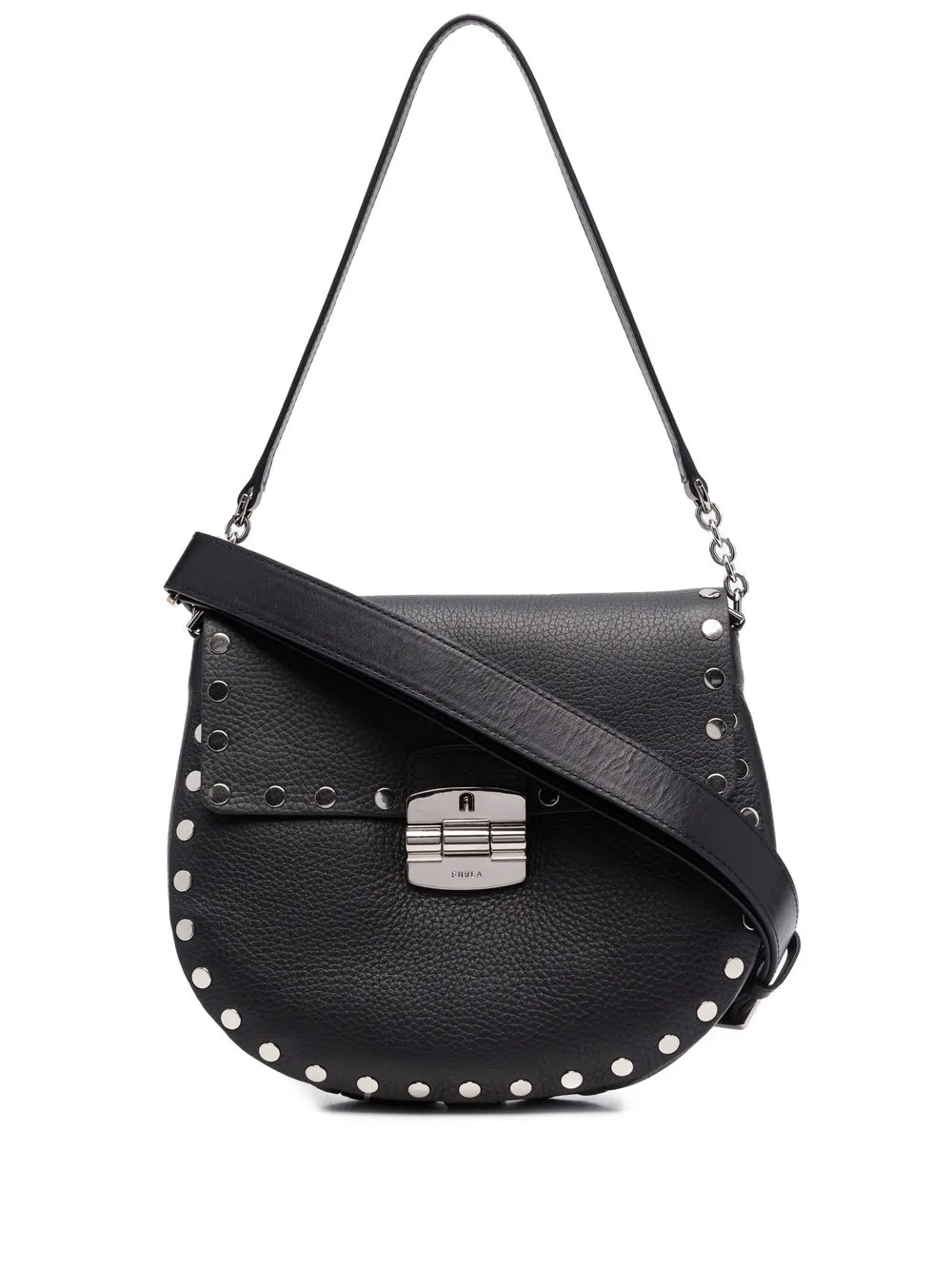 

Furla tote con hebilla - Negro