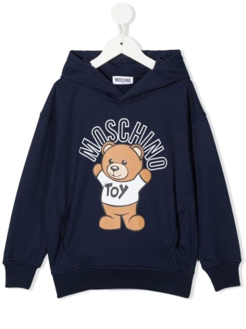 Moschino Kids Teddy Bear-print hoodie