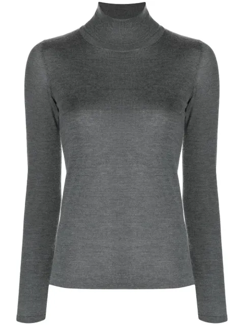 Brunello Cucinelli cashmere-silk blend roll-neck jumper