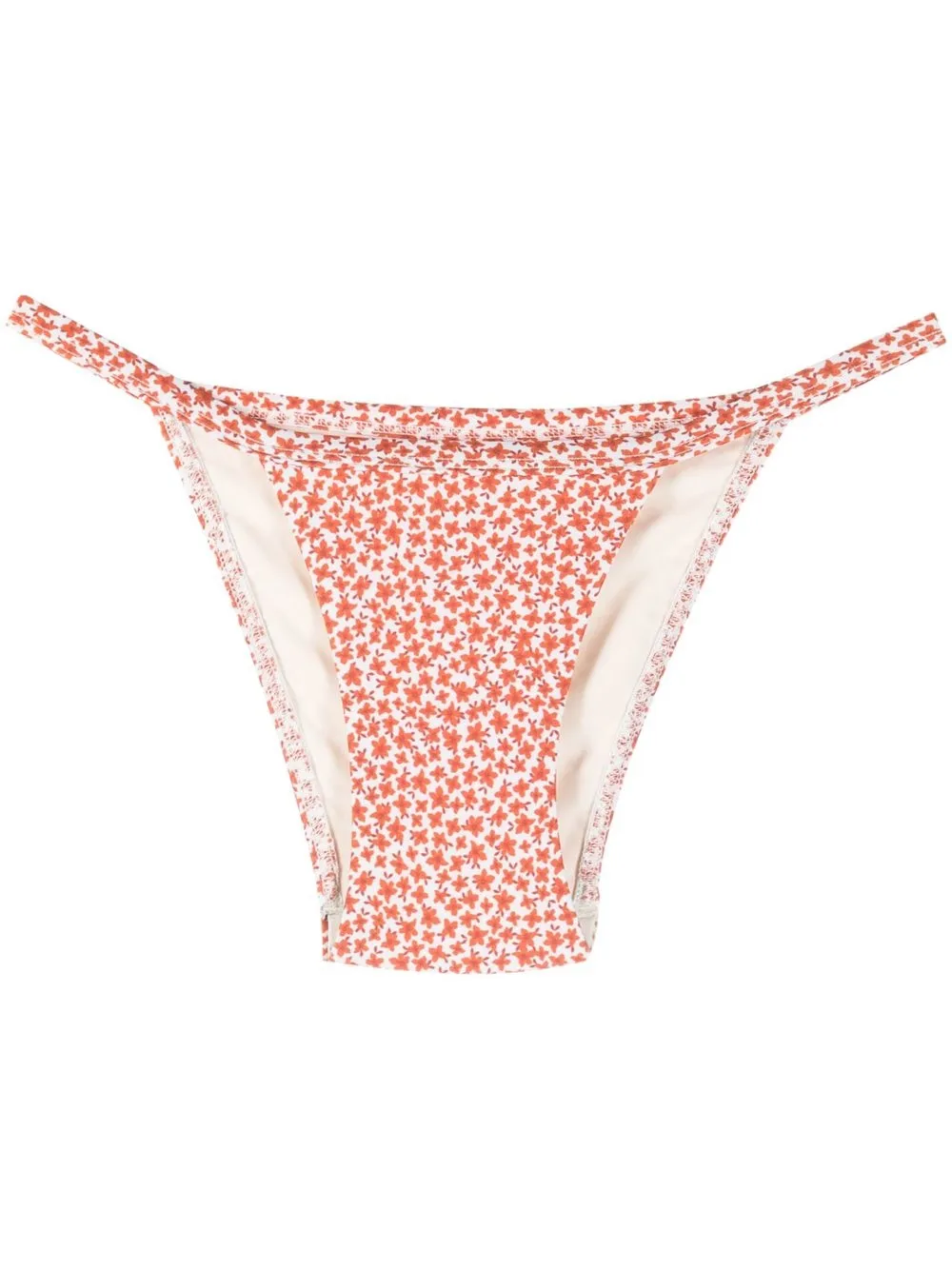 

Matteau starflower-print bikini bottoms - White