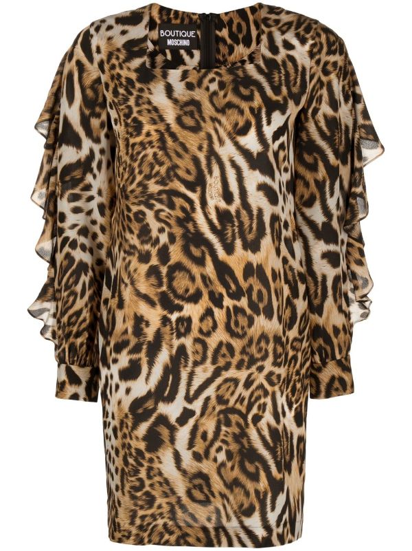 Moschino leopard outlet dress