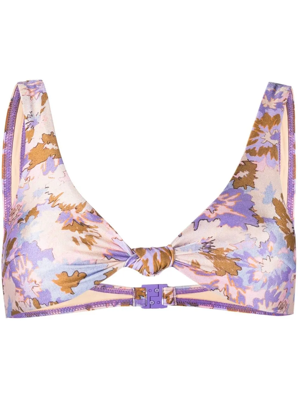 

ZIMMERMANN top de bikini con estampado floral - Neutro