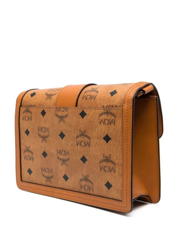 MCM Small Tracy Monogram Crossbody Bag - Farfetch