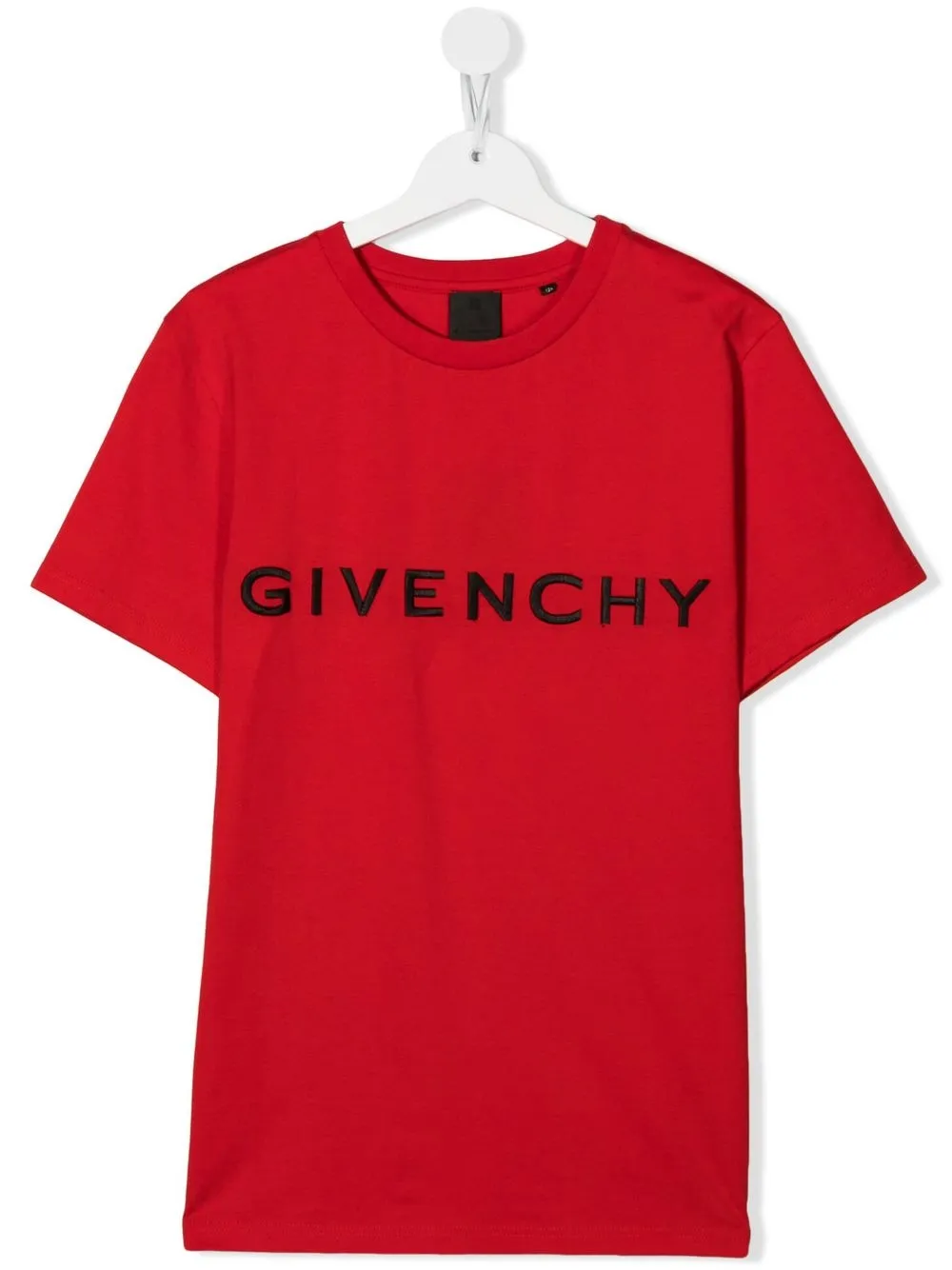 

Givenchy Kids playera con logo estampado - Rojo