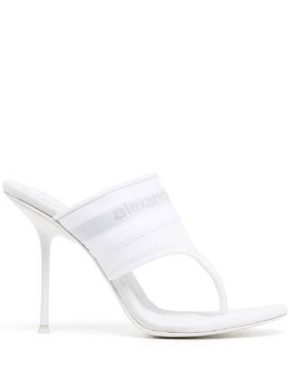 Alexander Wang Sienna ロゴ サンダル - Farfetch