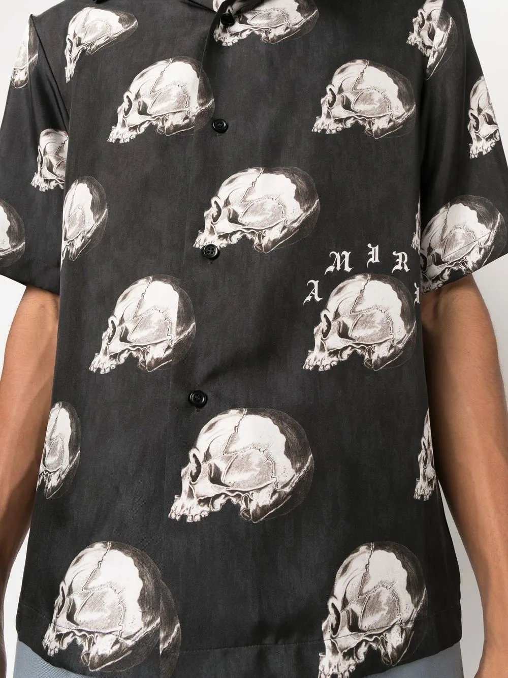 AMIRI☆スカルプリント シルクシャツ - www.shape-obstacles.com