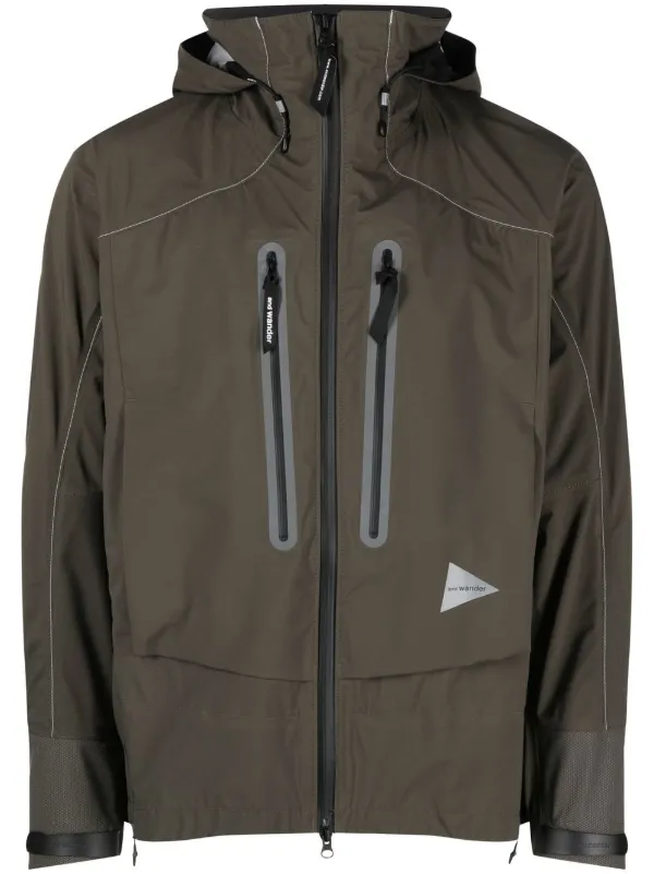 And Wander Men's PERTEX SHIELD Rain Jacket - Dark Grey – Outsiders