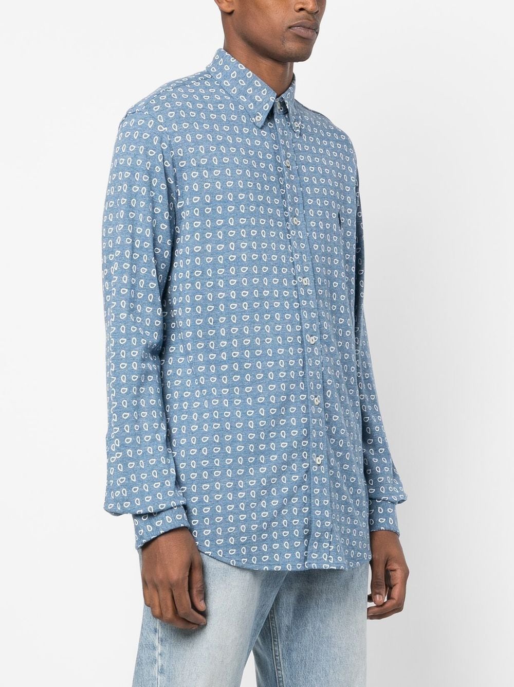 Polo Ralph Lauren paisley-print logo-embroidered Shirt - Farfetch