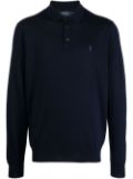 Polo Ralph Lauren Polo Pony wool polo shirt - Blue