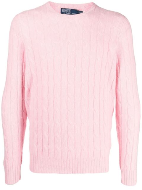 Polo Ralph Lauren long-sleeved cable-knit jumper Men