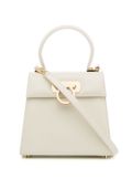 Ferragamo small Iconic top handle bag - White