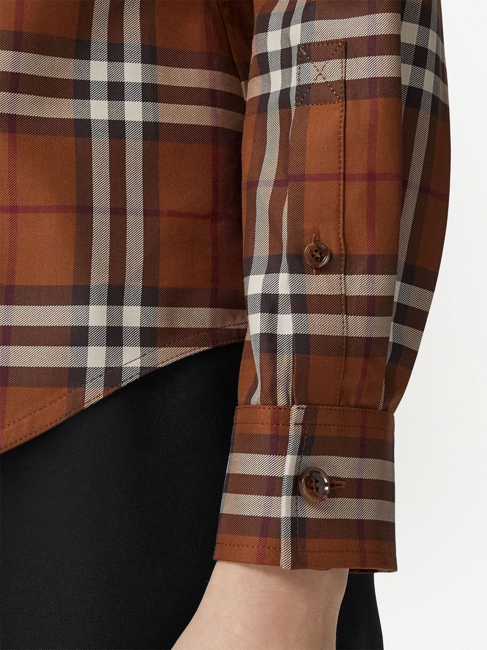 Affordable Burberry Vintage Check cotton shirt Women