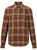 Burberry Vintage Check cotton shirt - Brown