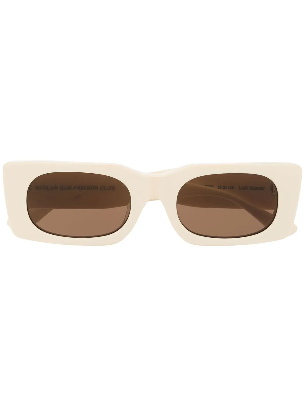 

Stolen Girlfriends Club lentes de sol Last Resort - Blanco