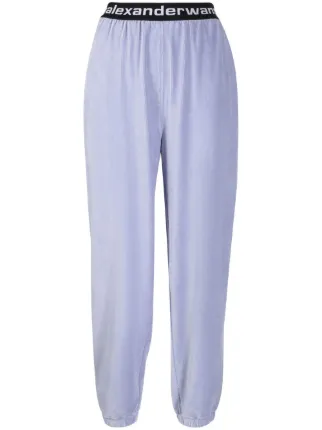 Alexander wang blue sweatpants deals