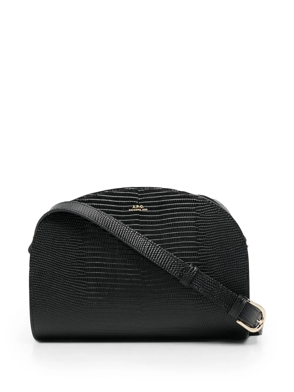 

A.P.C. logo cross-body bag - Black