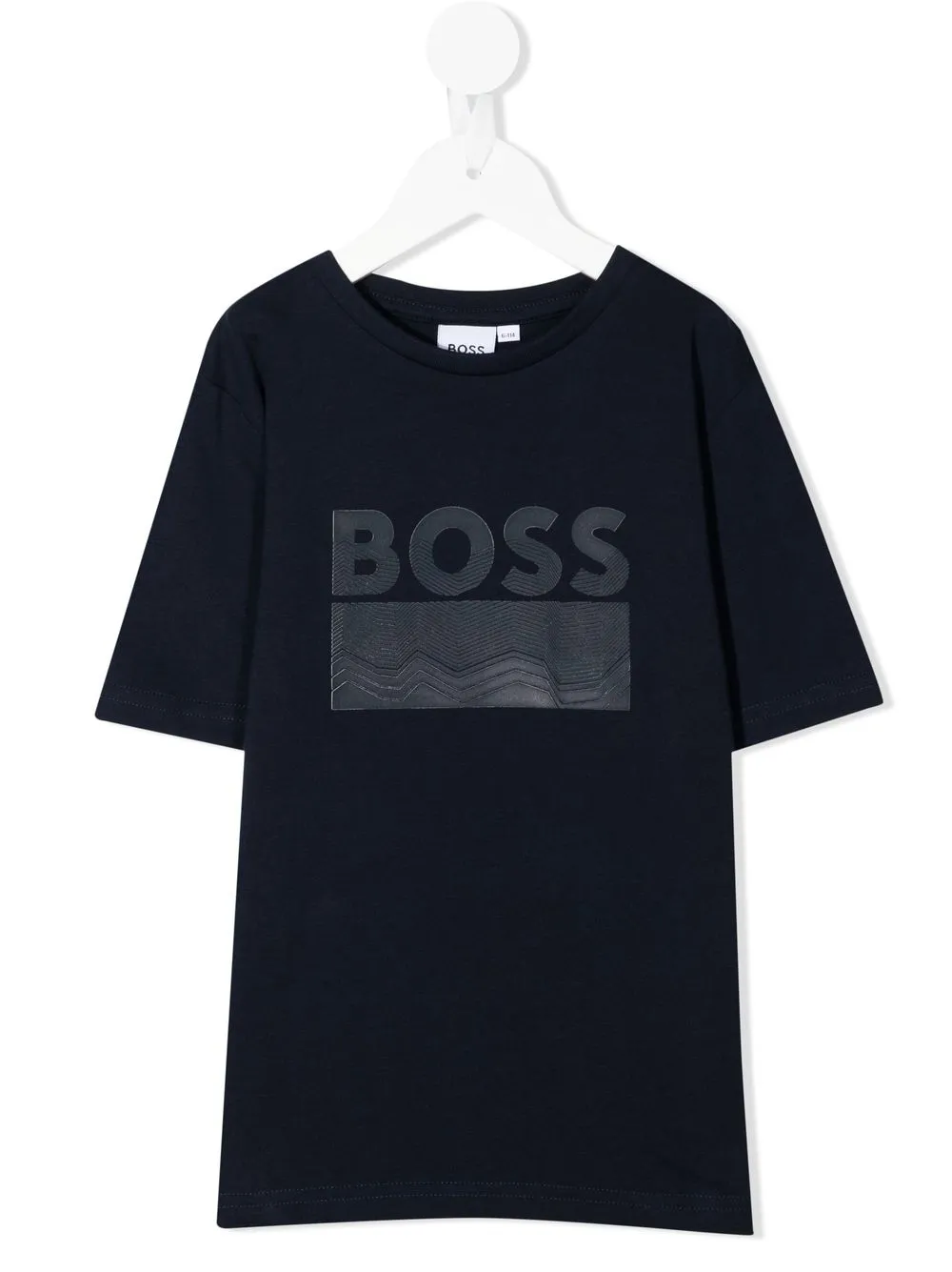 

BOSS Kidswear playera con logo estampado - Azul