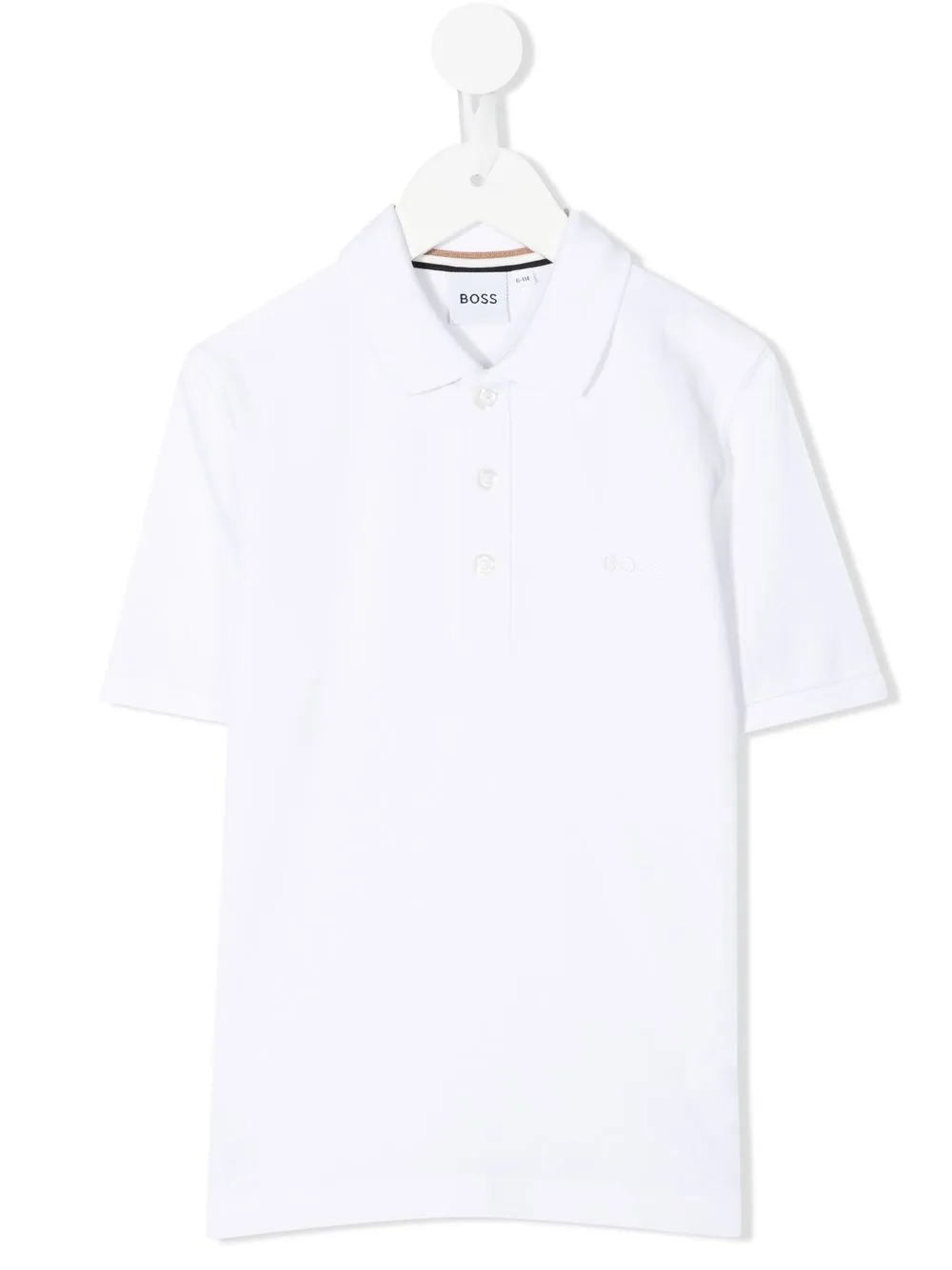 

BOSS Kidswear short-sleeve polo shirt - White