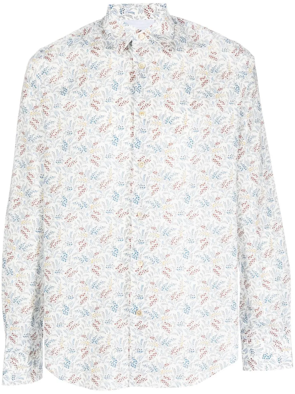 

Paul Smith camisa con estampado floral - Azul