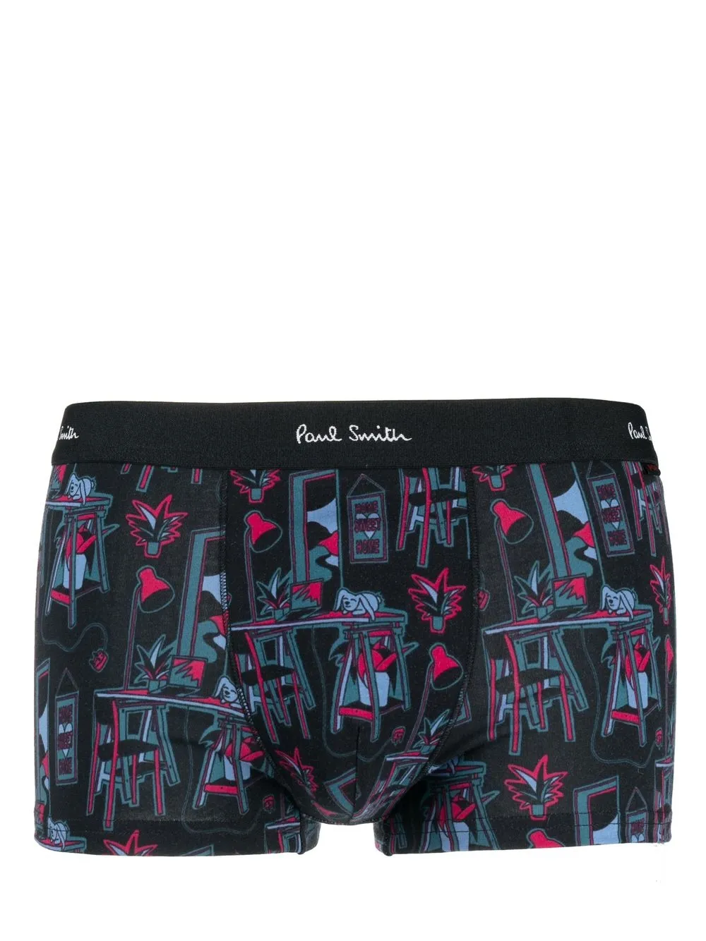 

Paul Smith boxér con estampado gráfico - Negro