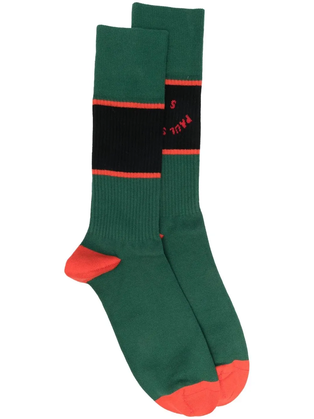 

Paul Smith calcetines con logo tejido en intarsia - Verde