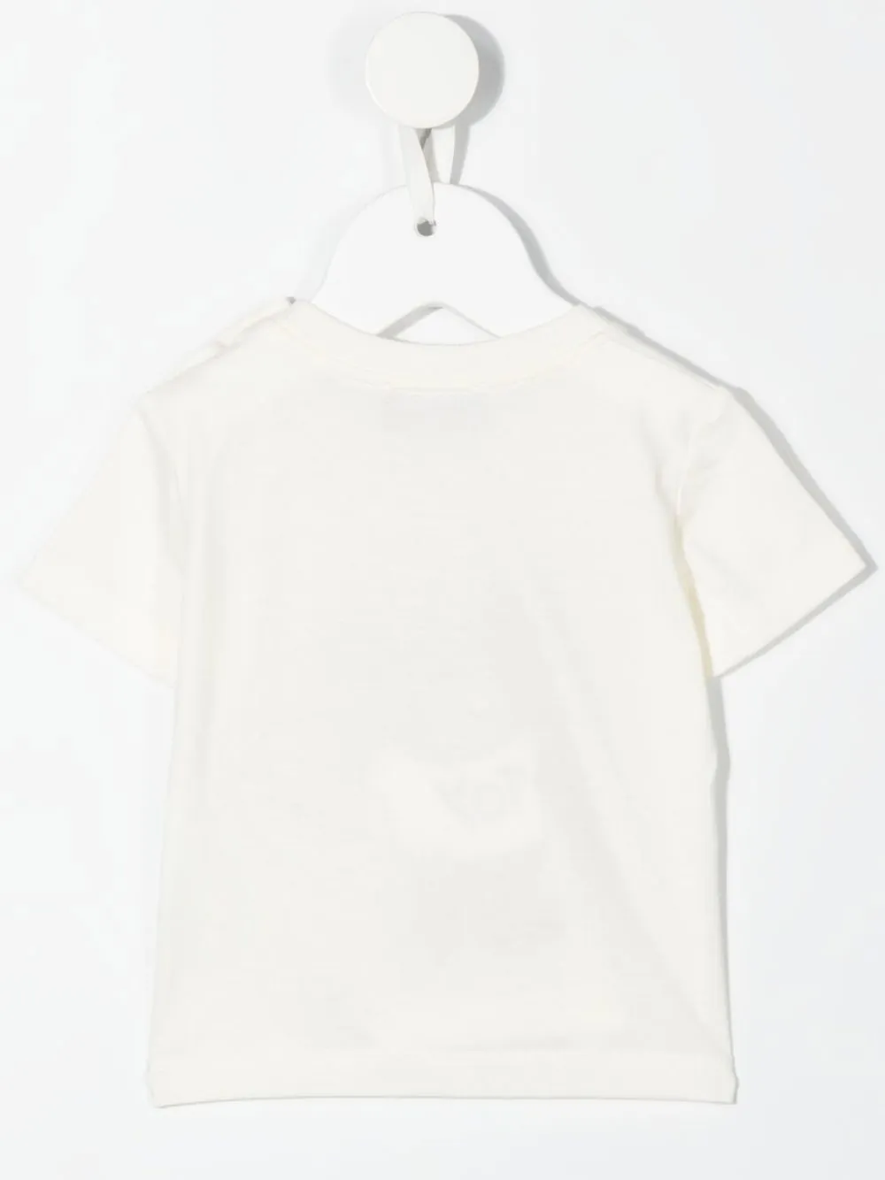 Moschino Kids T-shirt met logoprint - Wit
