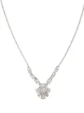 Givenchy Pre-Owned 2000s embellished pendant necklace - Silver