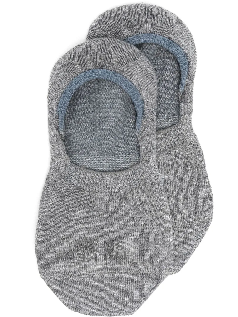 

Falke intarsia-knit logo no-show socks - Grey