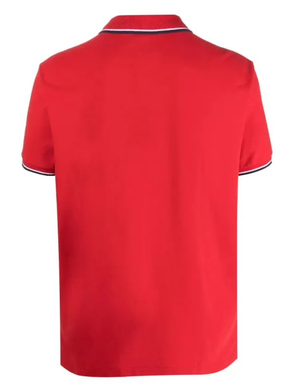 Red polo top ralph lauren shirt