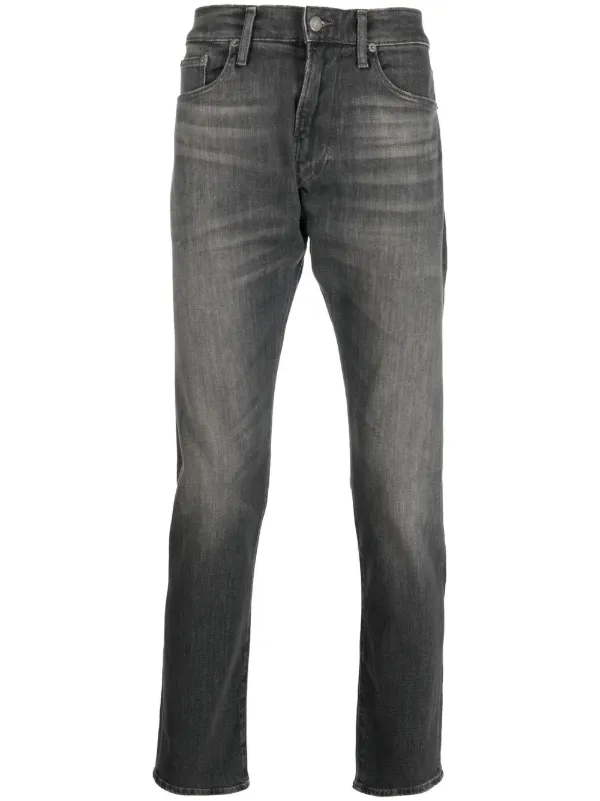 Polo Ralph Lauren low rise slim cut Jeans Grey FARFETCH TR