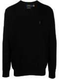 Polo Ralph Lauren V-neck pullover sweater - Black