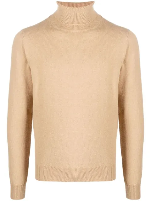 Malo roll neck cashmere sweater