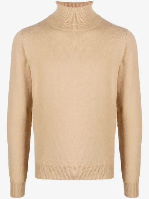 Malo roll neck cashmere sweater