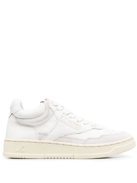 Autry Open Mid leather sneakers