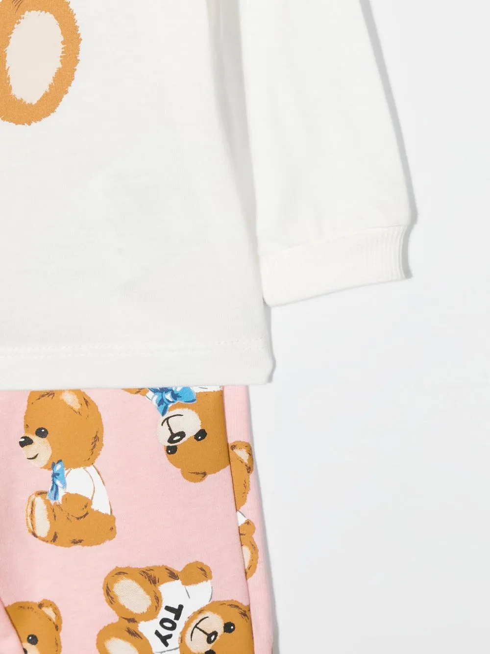  Moschino Kids Bear-print Pyjamas - White 
